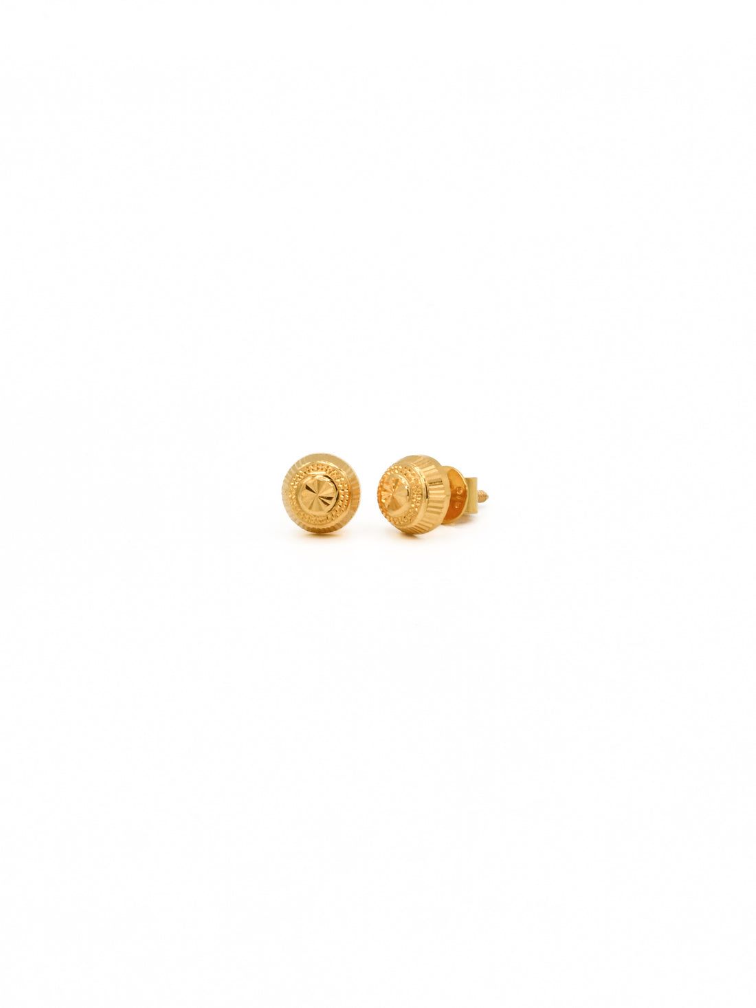 22ct Gold Stud Earrings