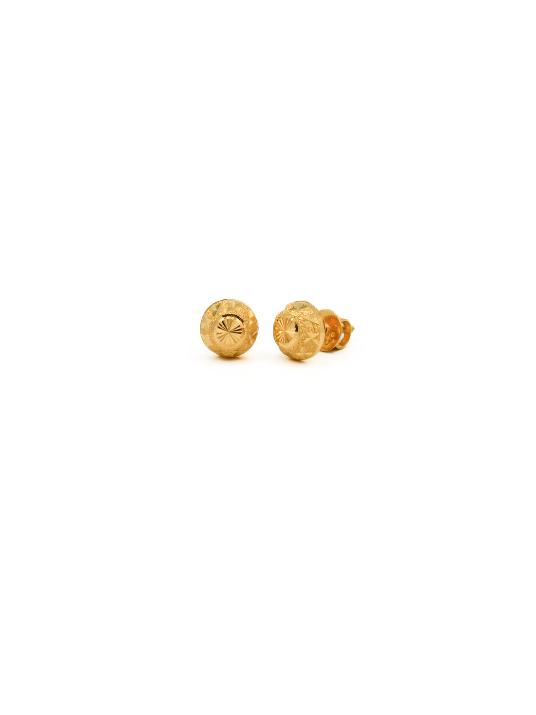 22ct Gold Stud Earrings