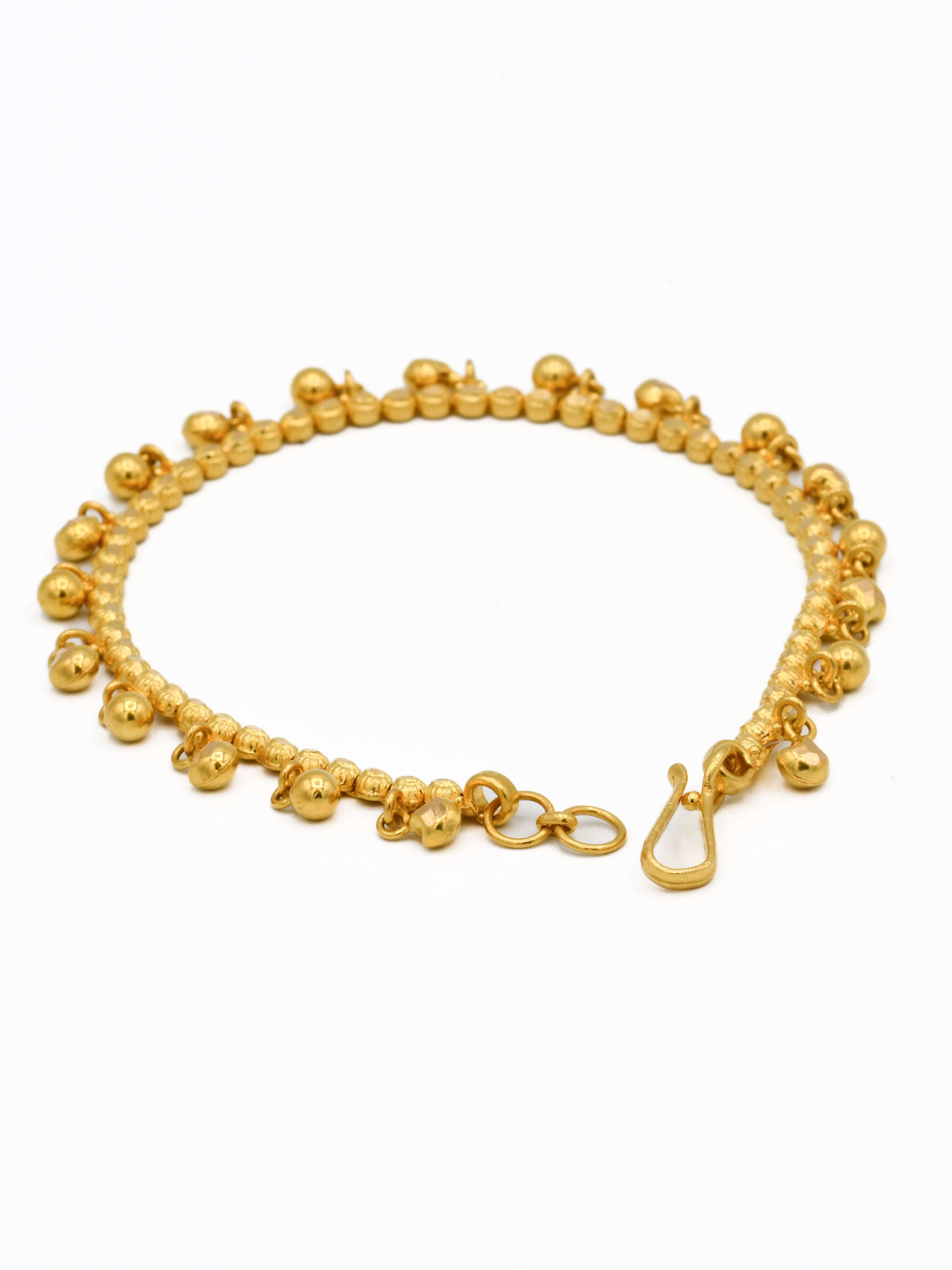 22ct Gold Charms Ladies Bracelet