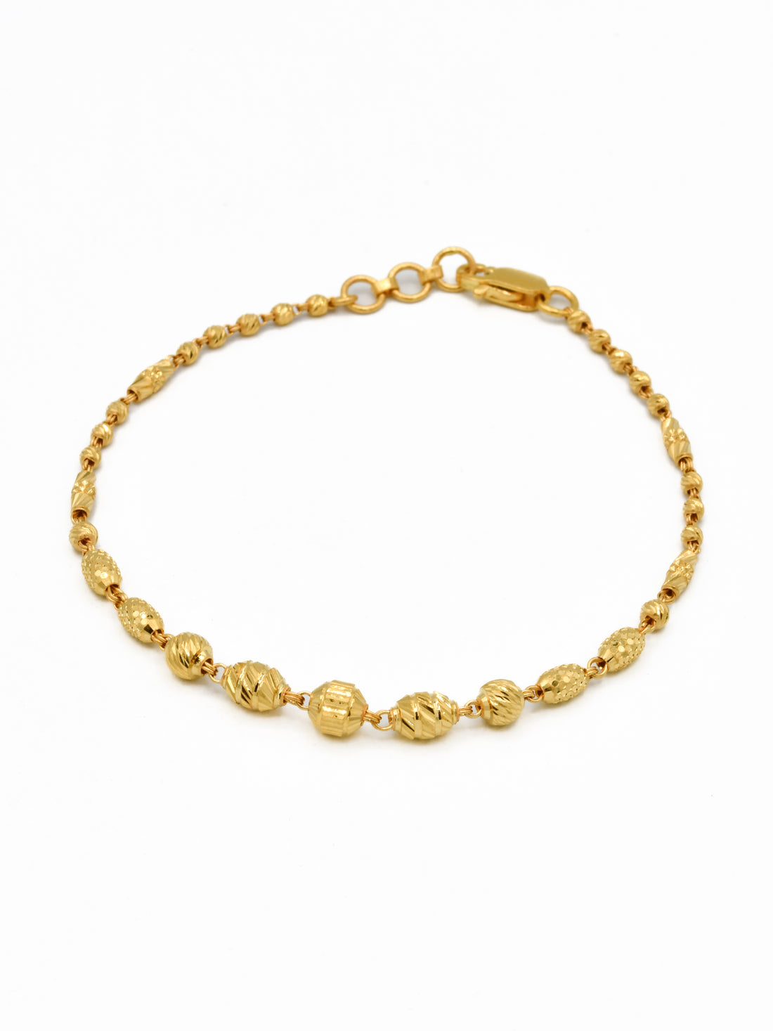 22ct Gold Ball Bracelet