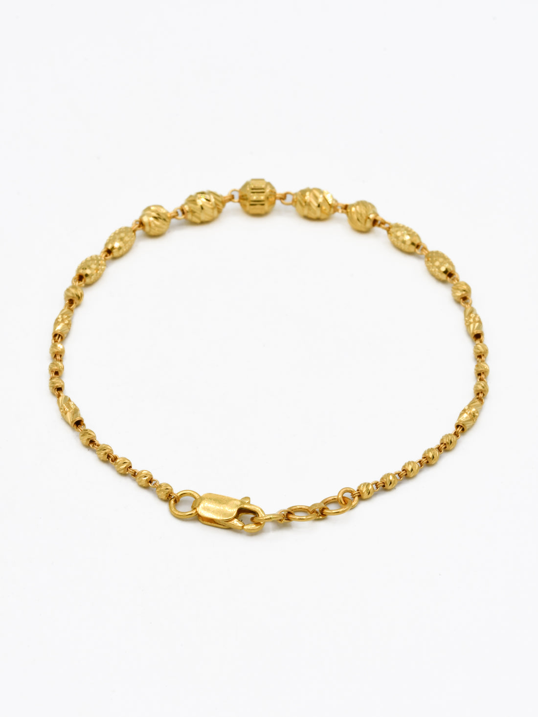 22ct Gold Ball Bracelet