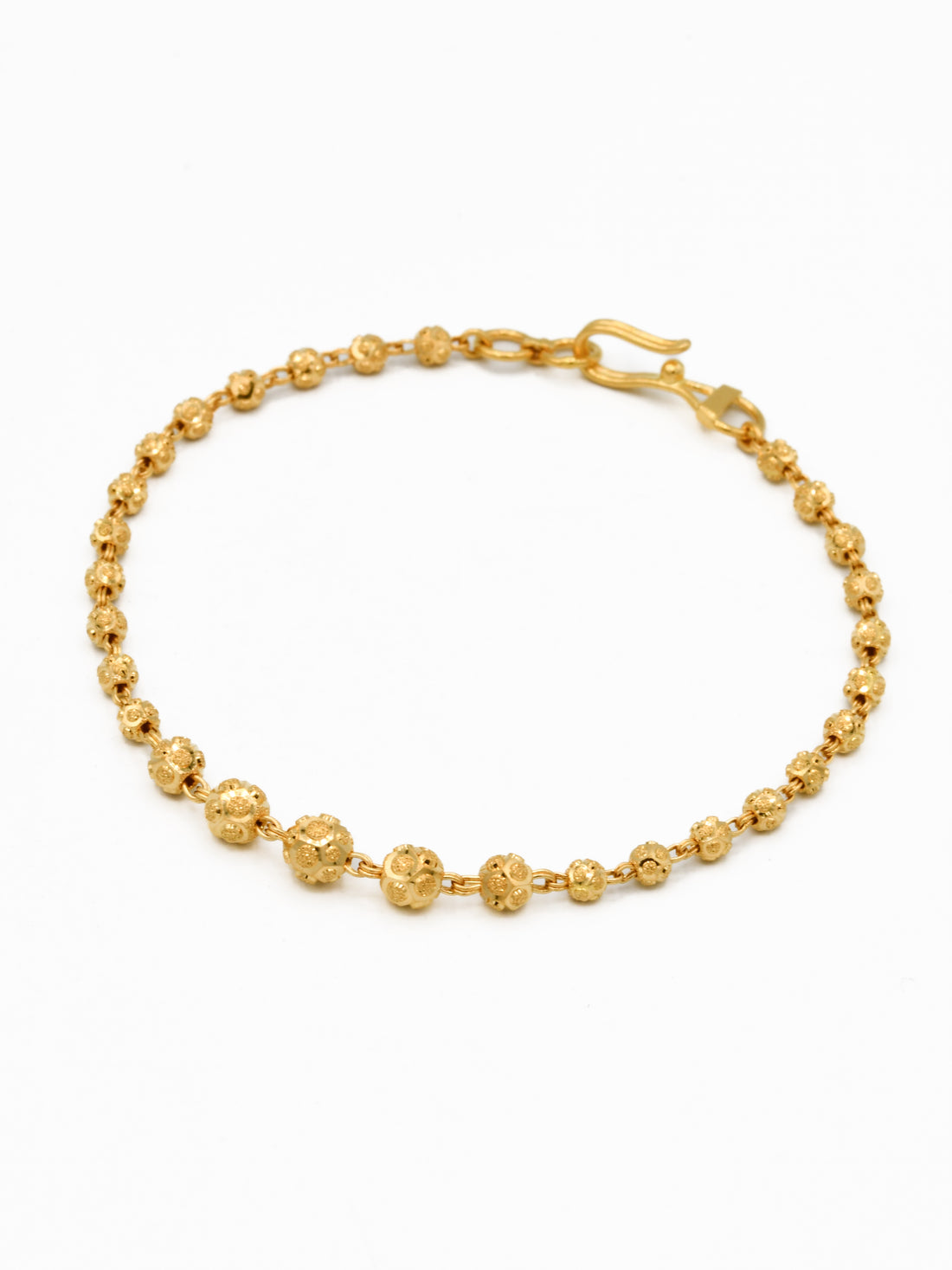 22ct Gold Ball Bracelet