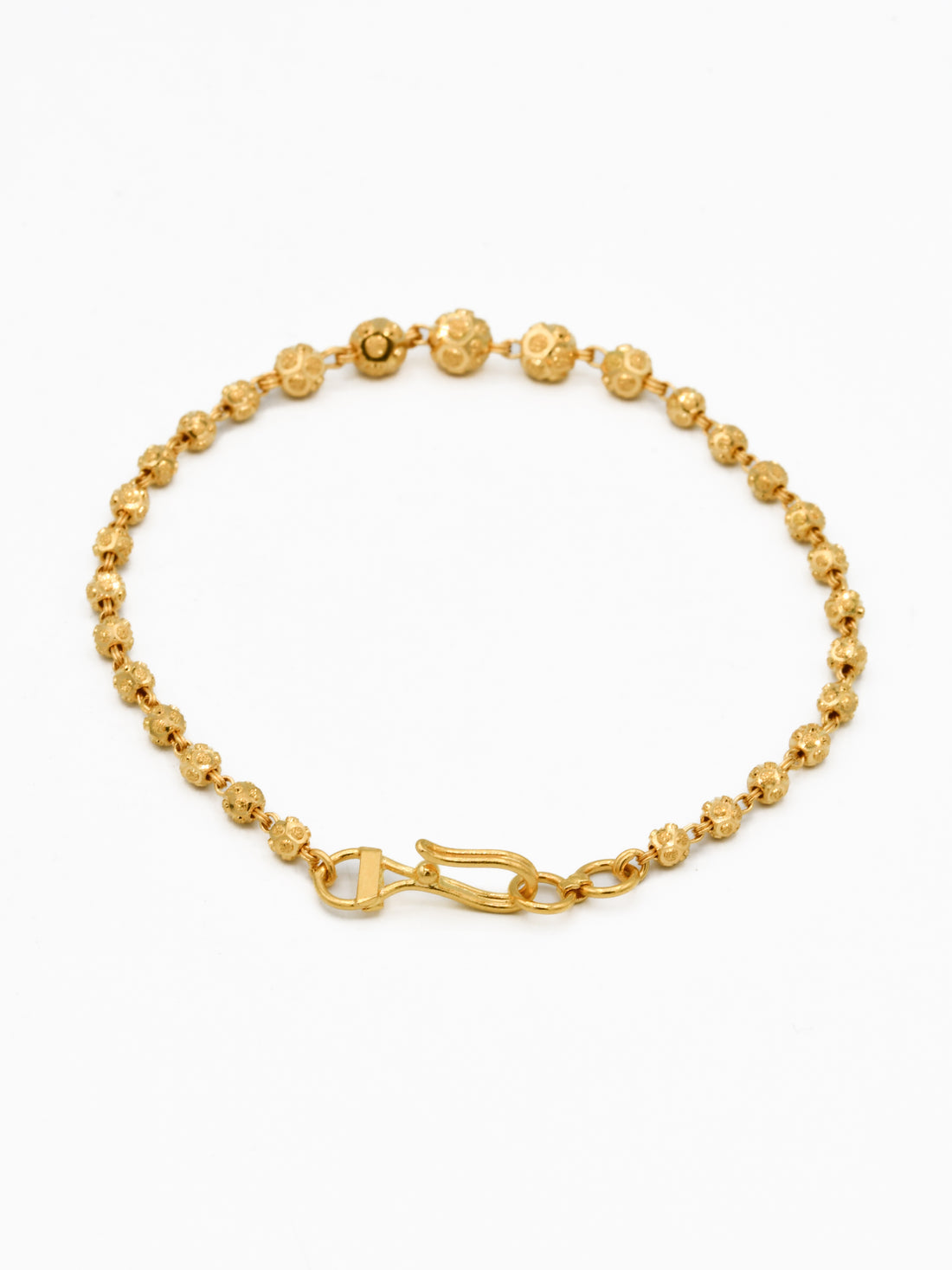 22ct Gold Ball Bracelet