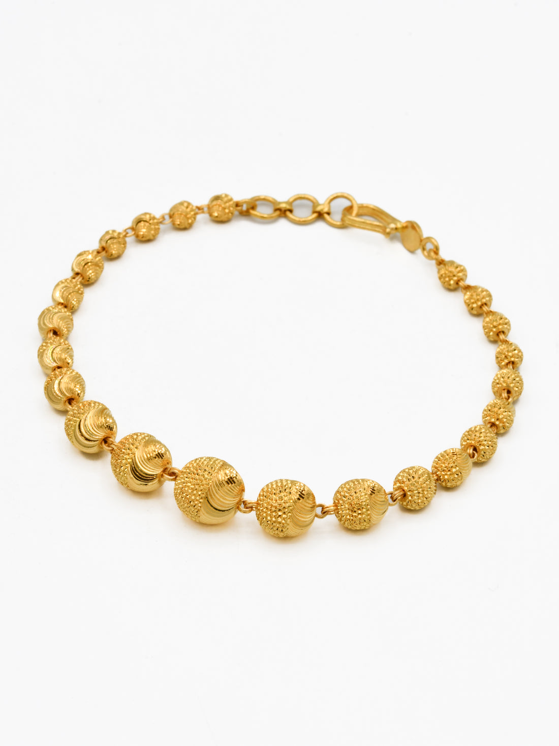 22ct Gold Ball Bracelet