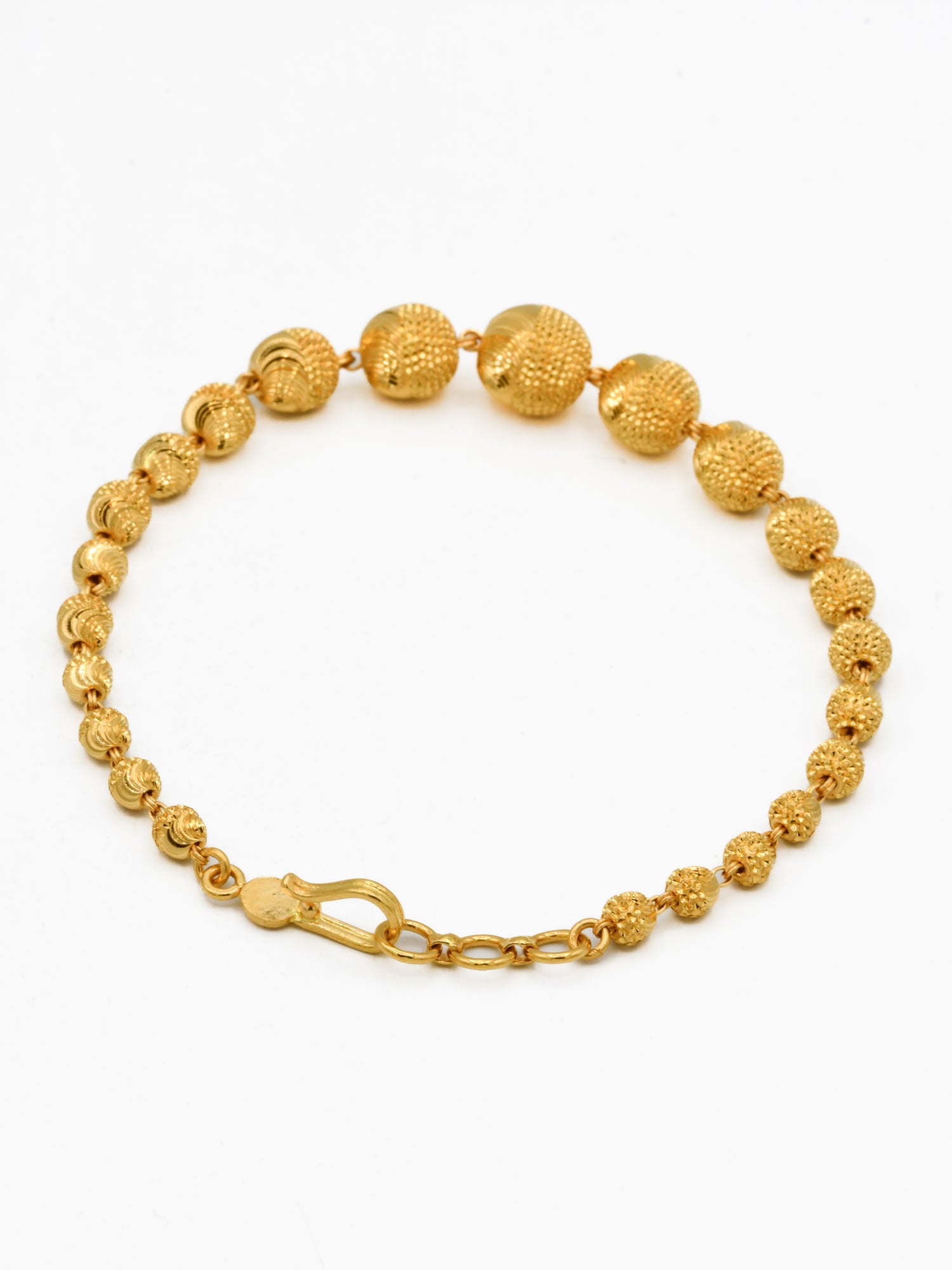 22ct Gold Ball Bracelet