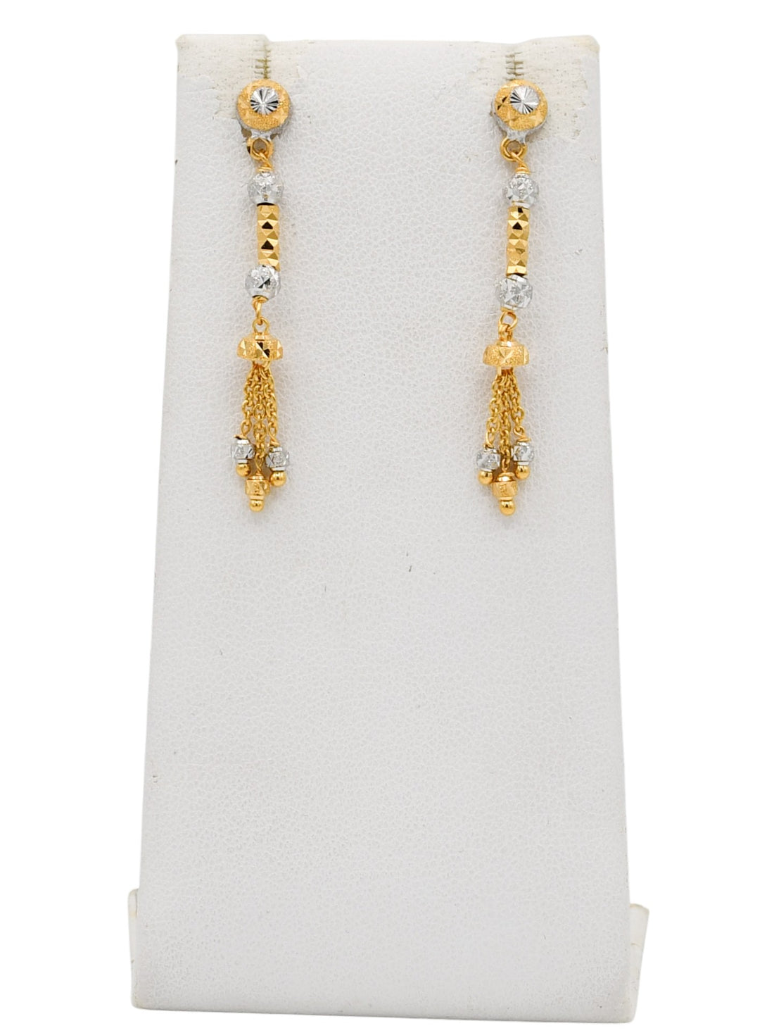 22ct Gold Two Tone Necklace Set