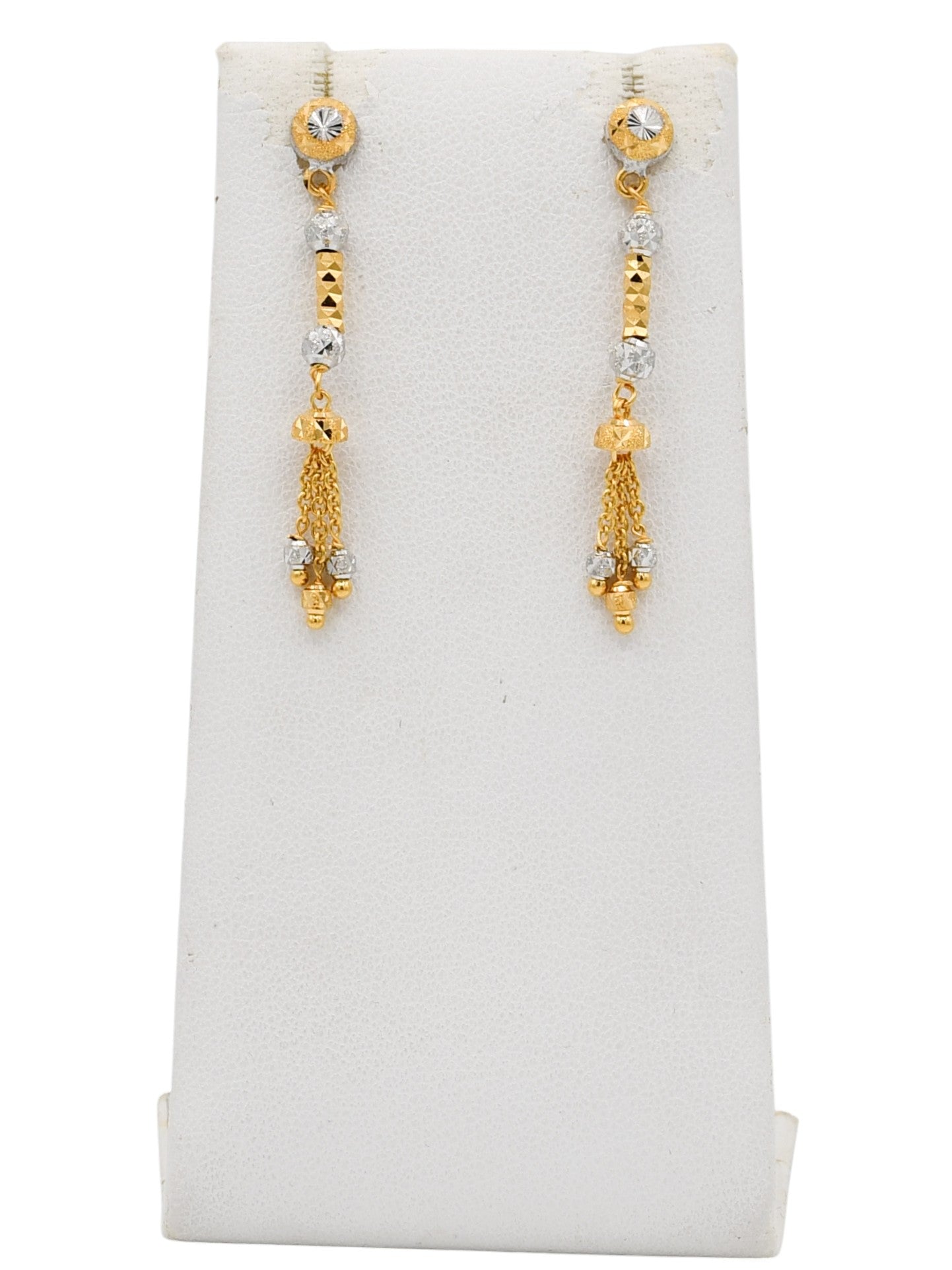 22ct Gold Two Tone Necklace Set