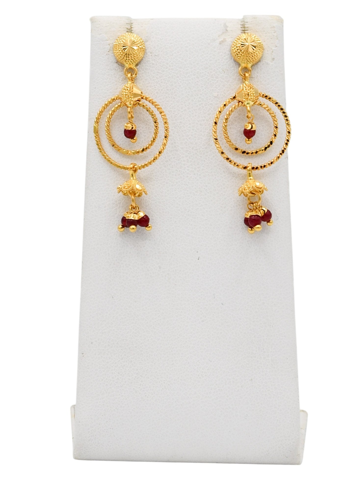 22ct Gold Beads Necklace Set