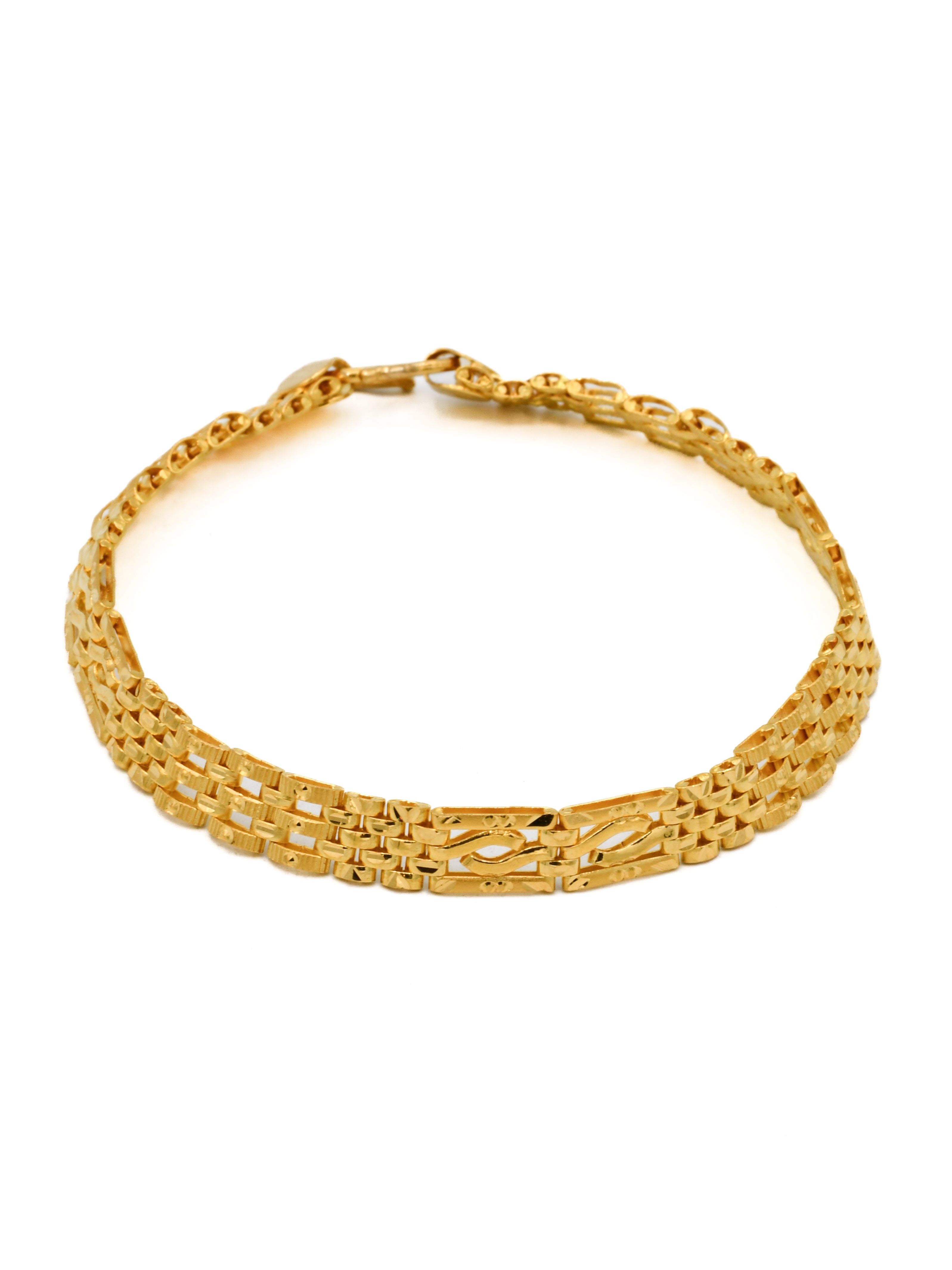 22ct Gold Mens Bracelet