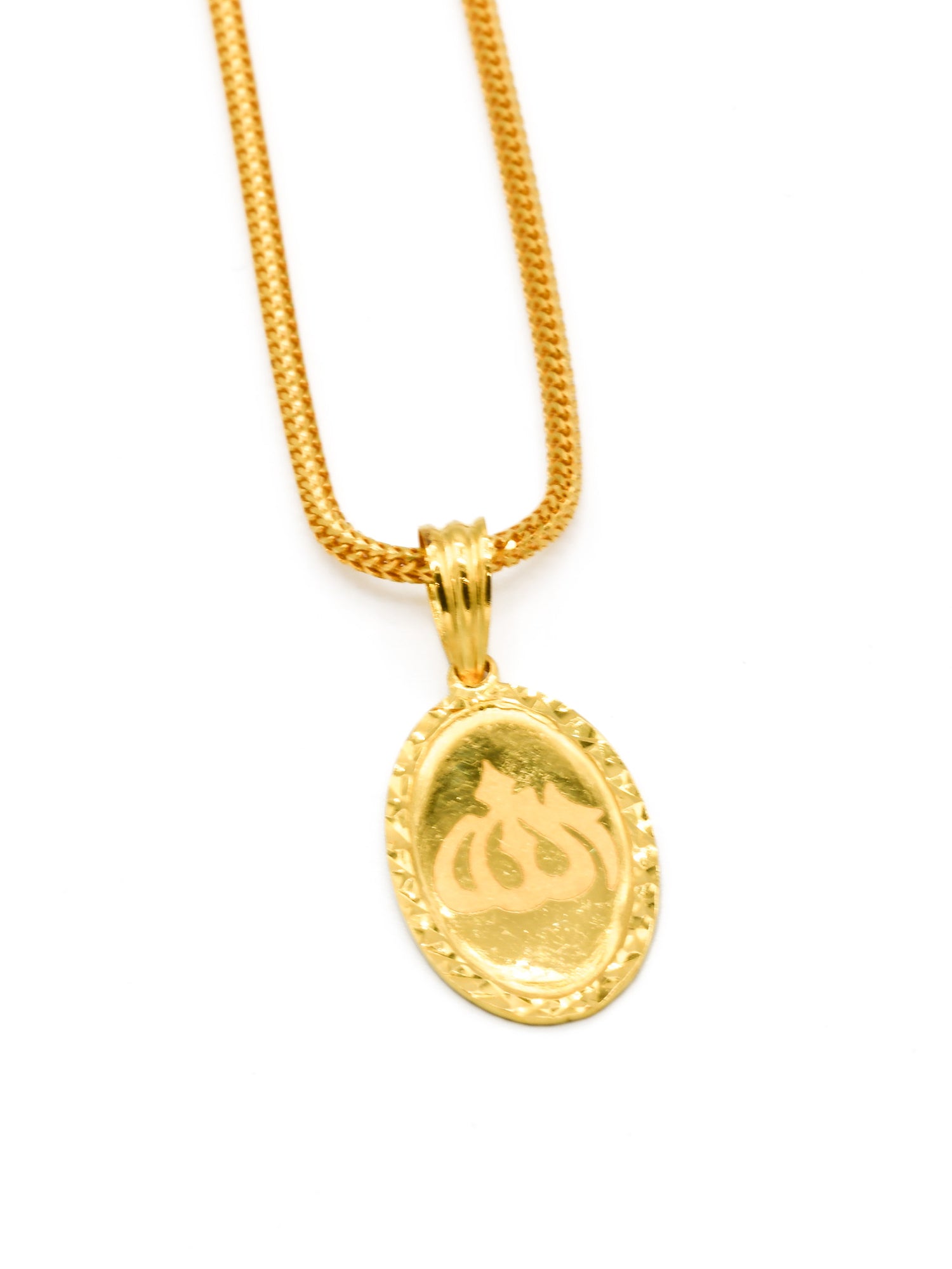 22ct Gold Allah Pendant - Roop Darshan