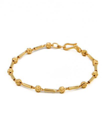 22ct Gold Ball Bracelet