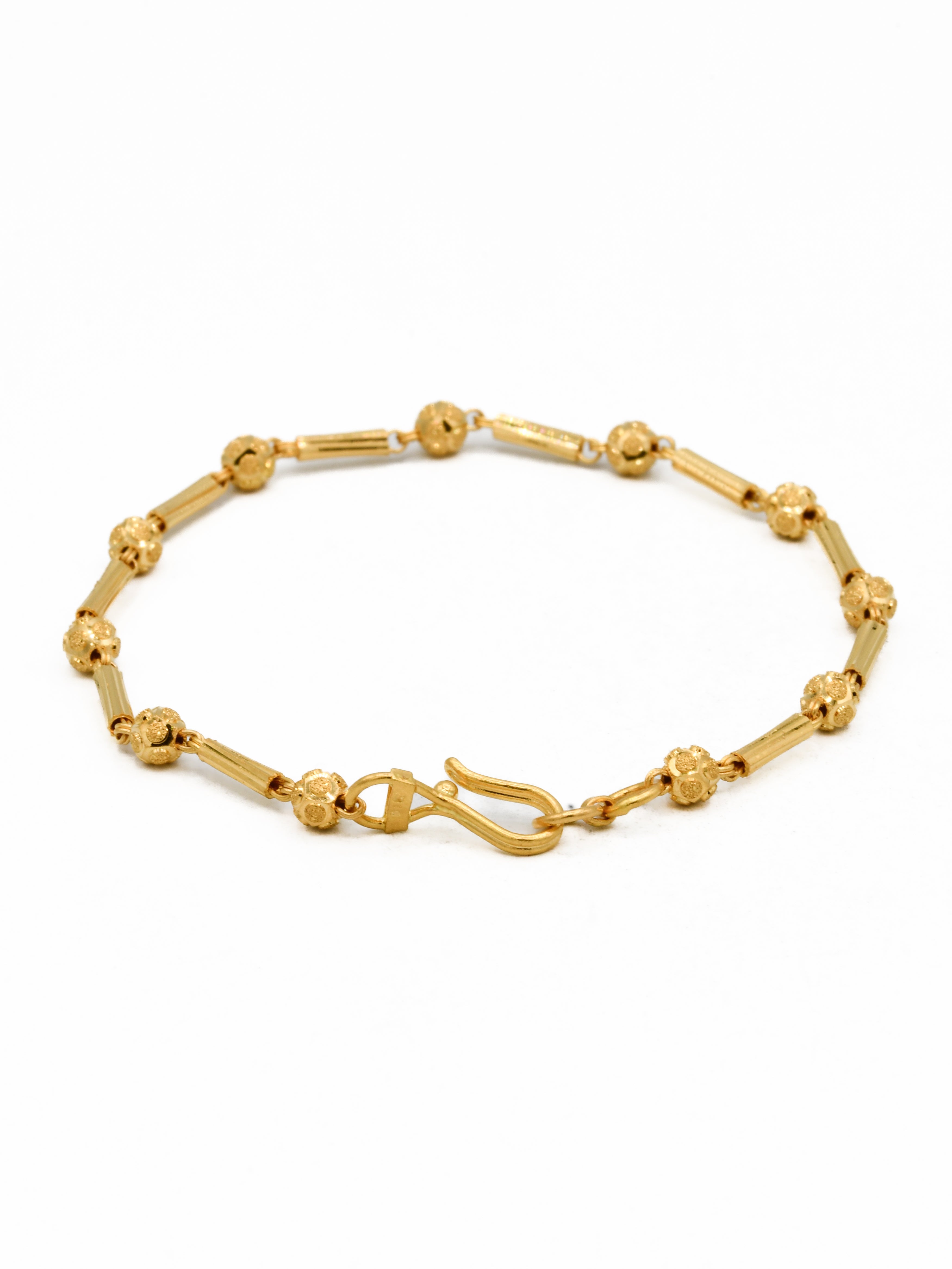 22ct Gold Ball Bracelet