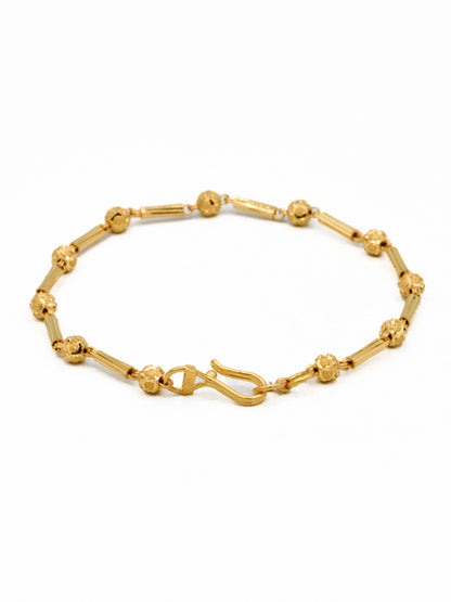 22ct Gold Ball Bracelet