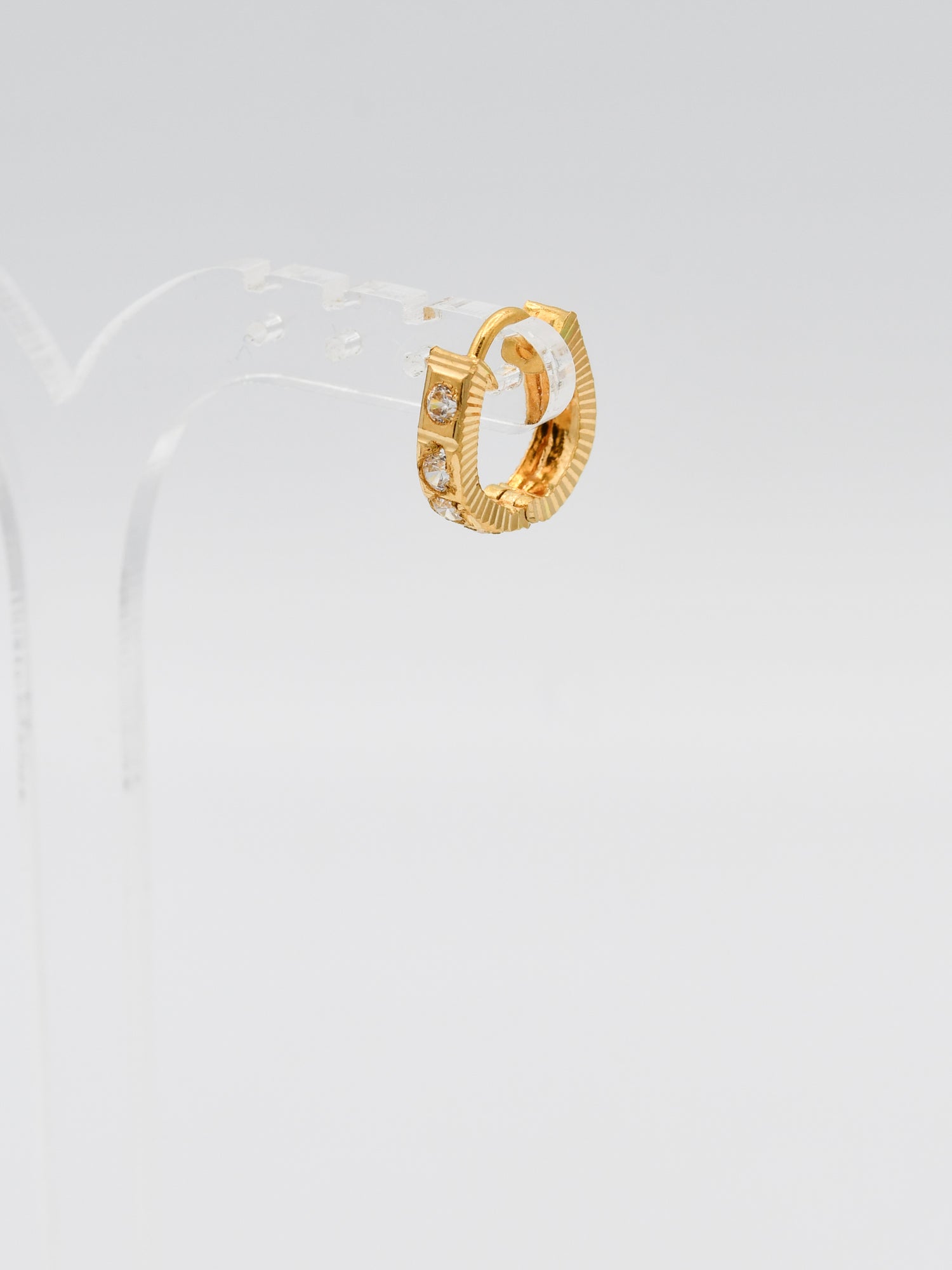 22ct Gold CZ Bali