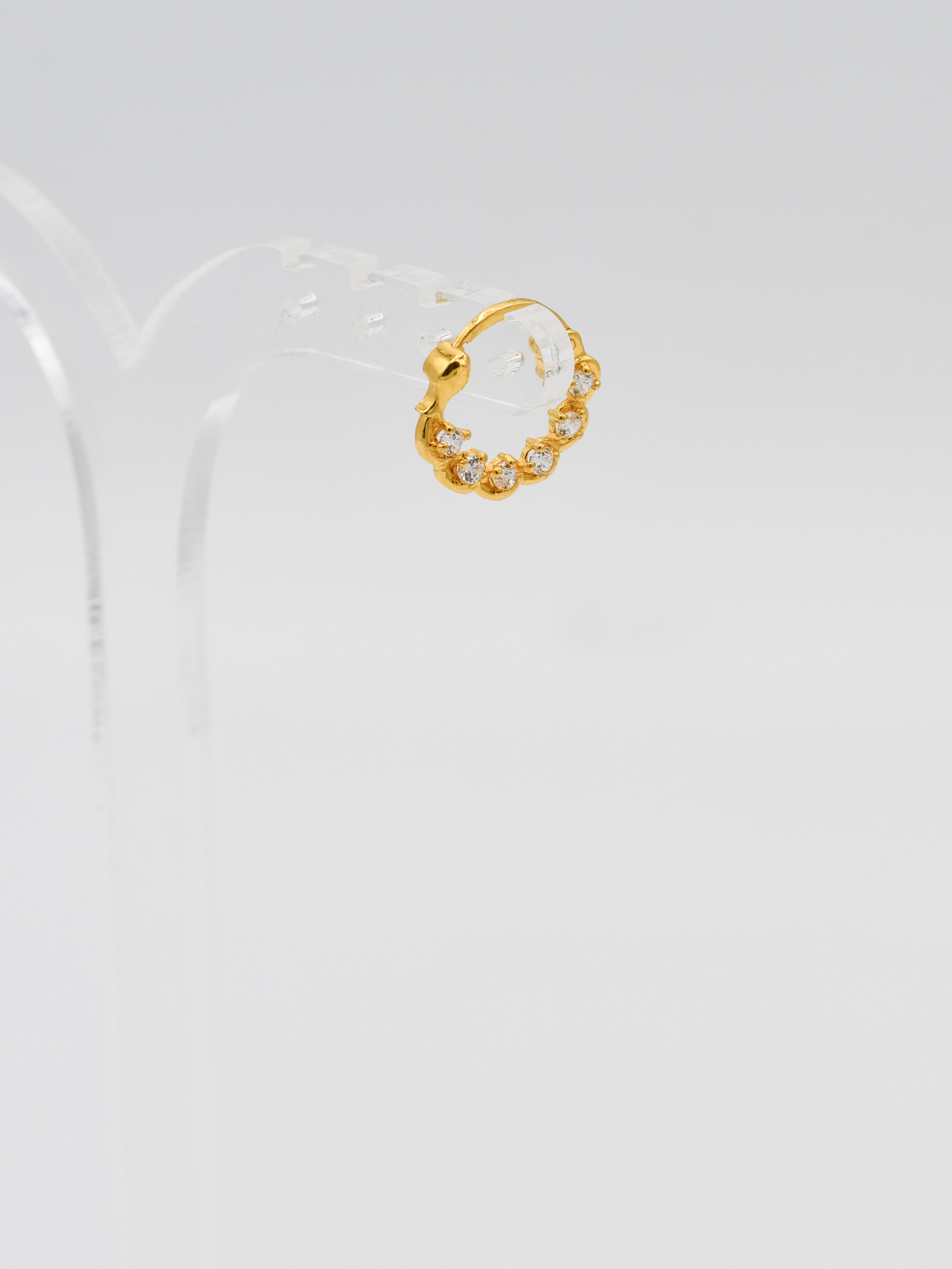 22ct Gold CZ Bali