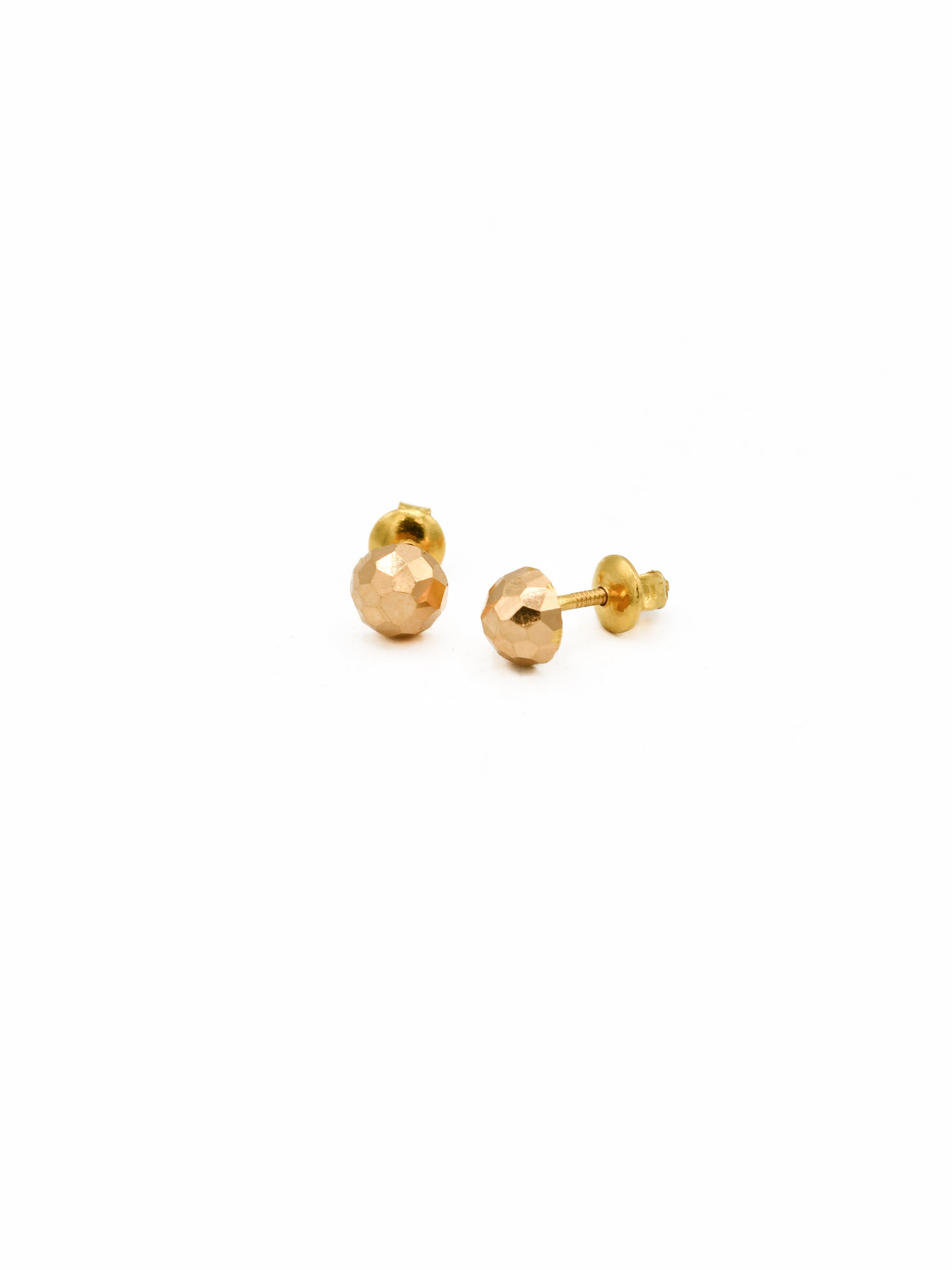 22ct Gold Stud Earrings