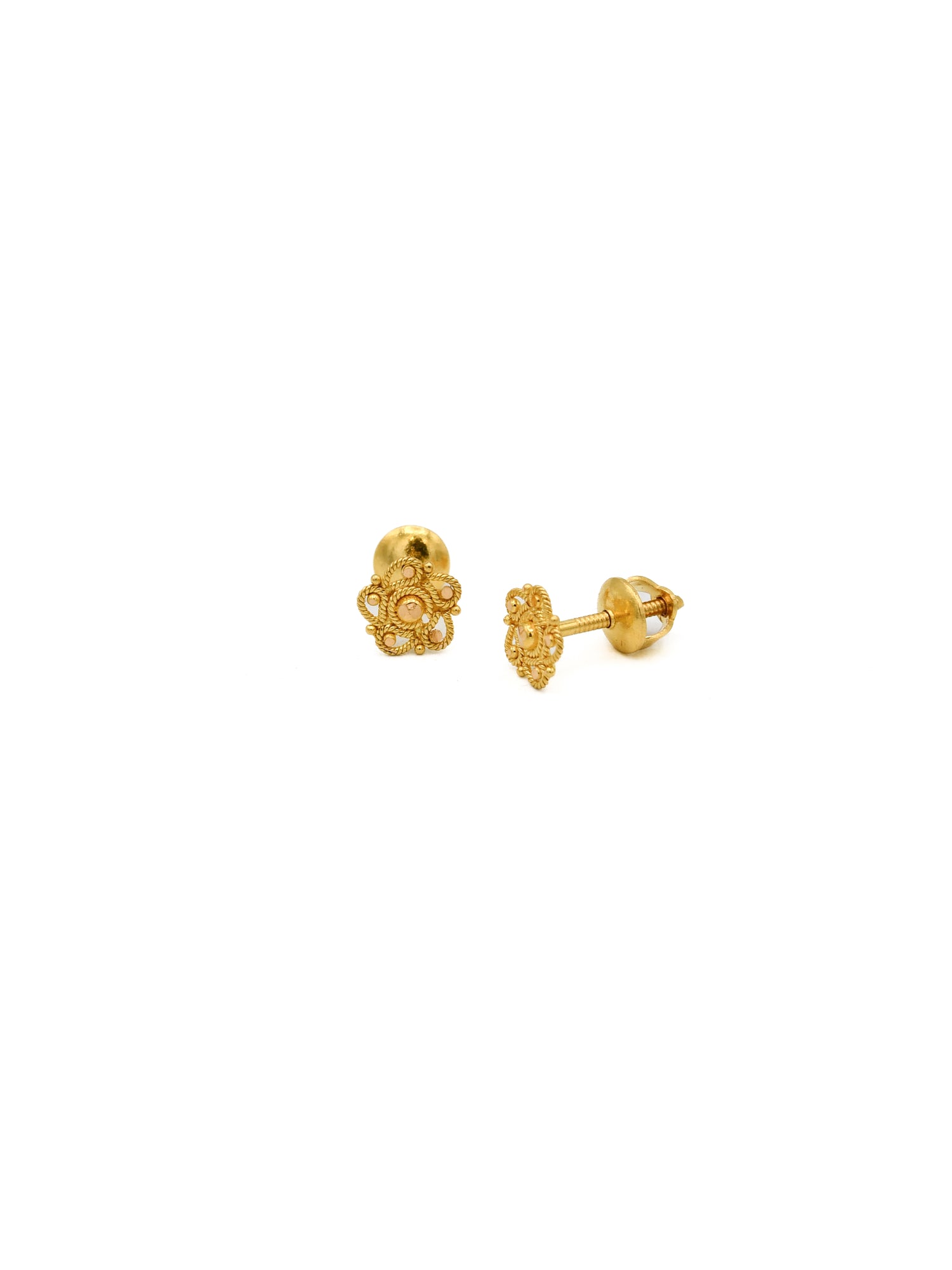 22ct Gold Stud Earrings