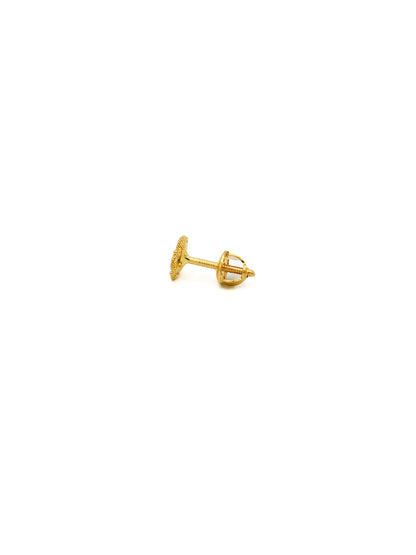 22ct Gold Stud Earrings