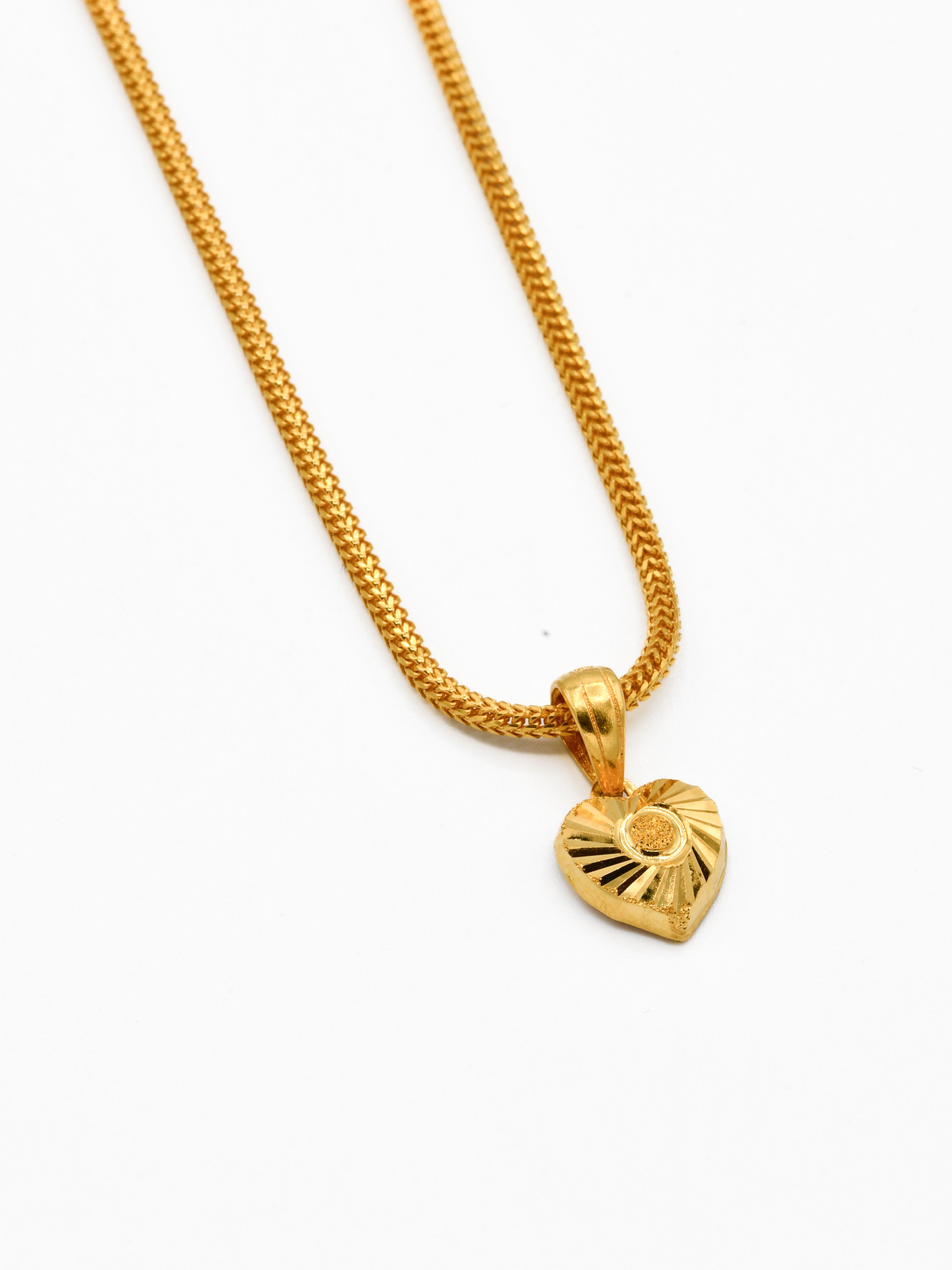 22ct Gold Heart Pendant