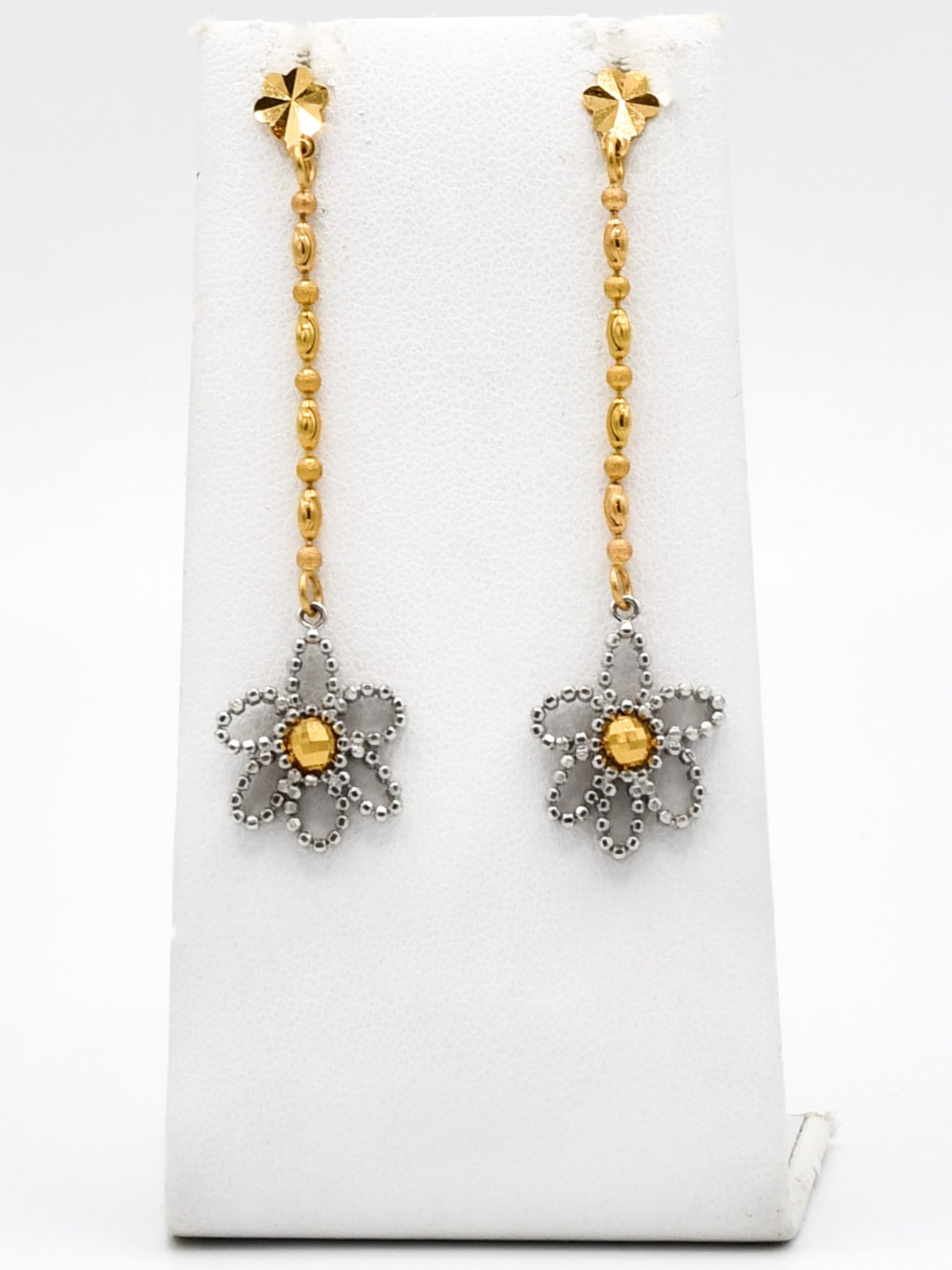 22ct Gold Two Tone Necklace Set - Roop Darshan