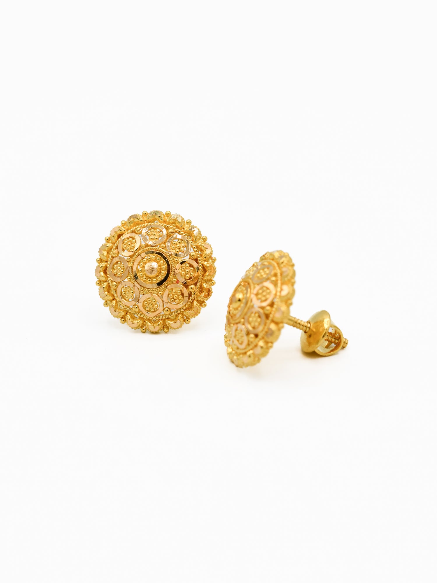 22ct Gold Stud Earrings