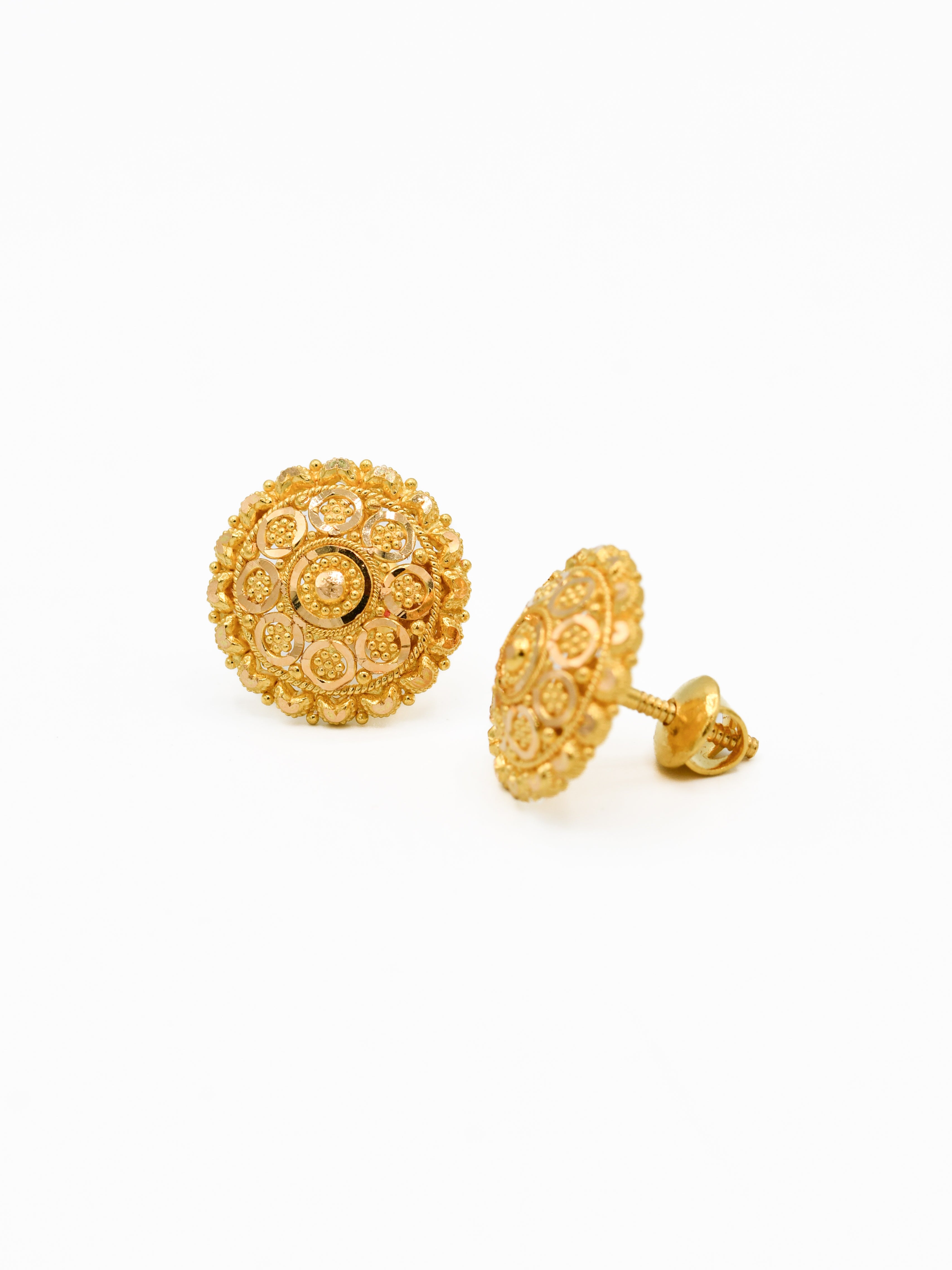 22ct Gold Stud Earrings