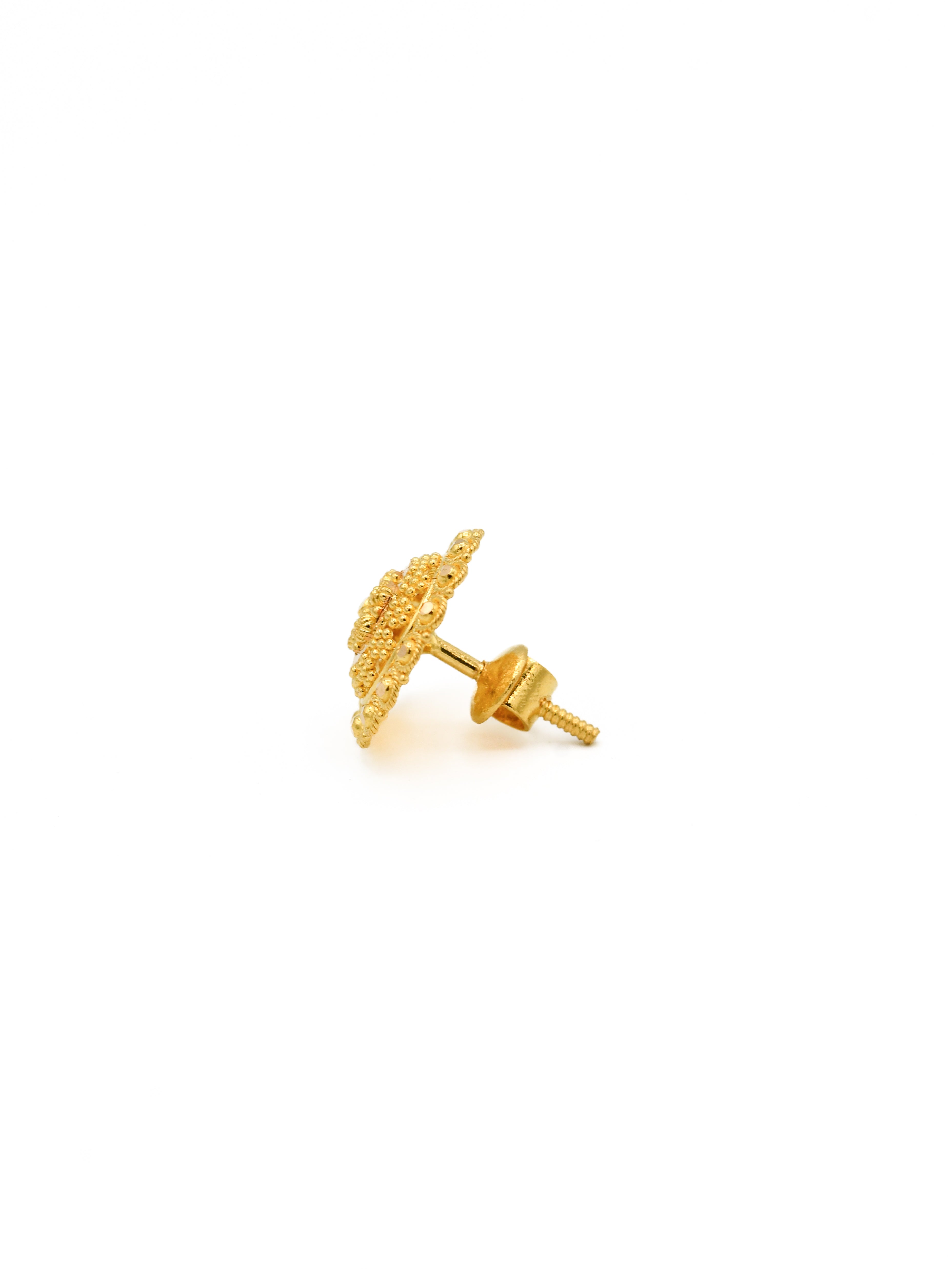 22ct Gold Stud Earrings