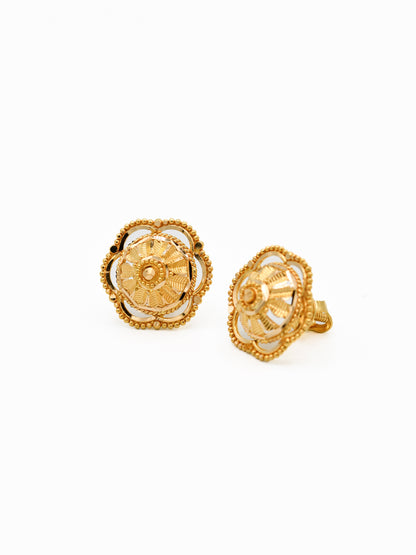 22ct Gold Stud Earrings