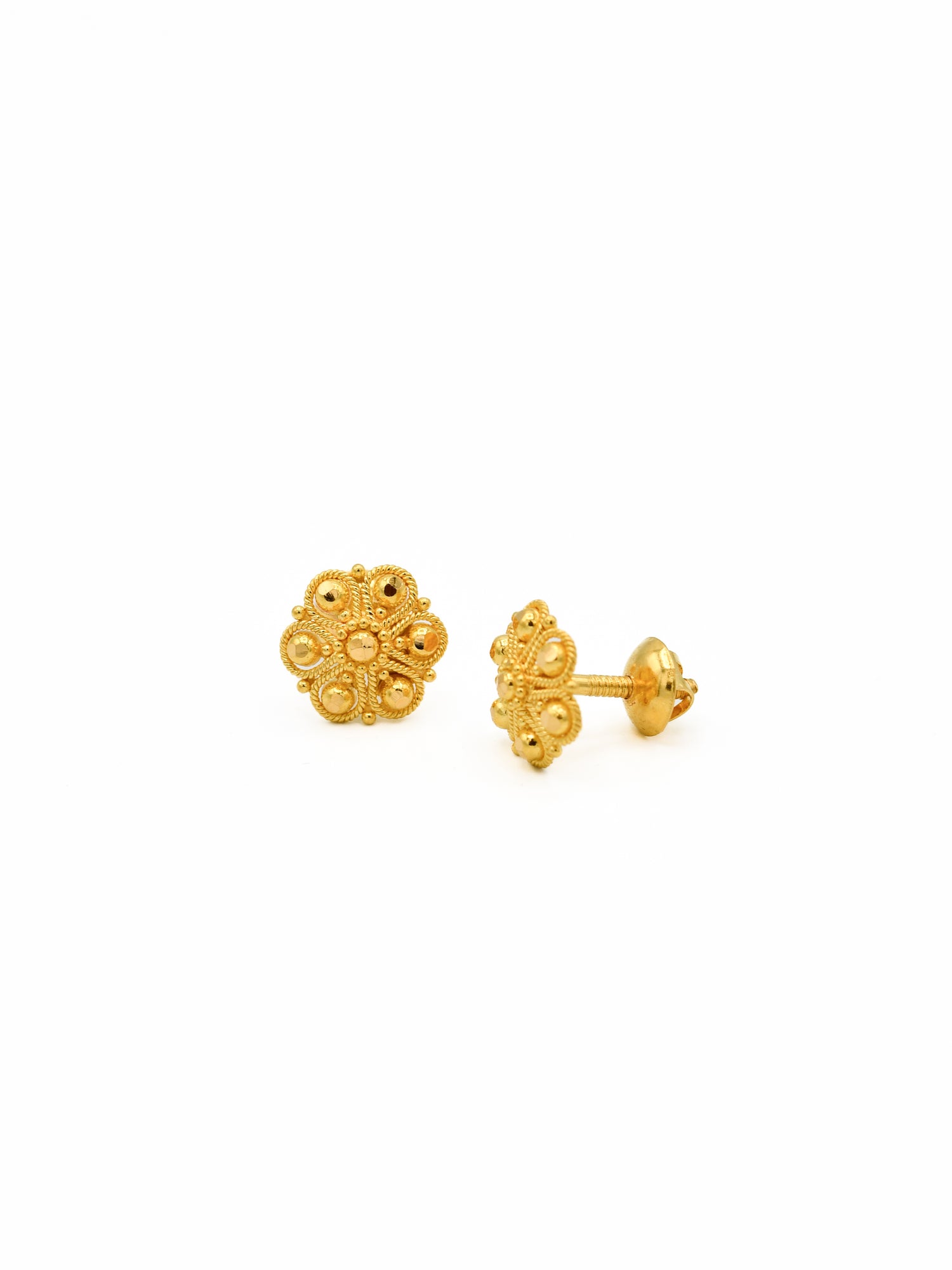 22ct Gold Stud Earrings