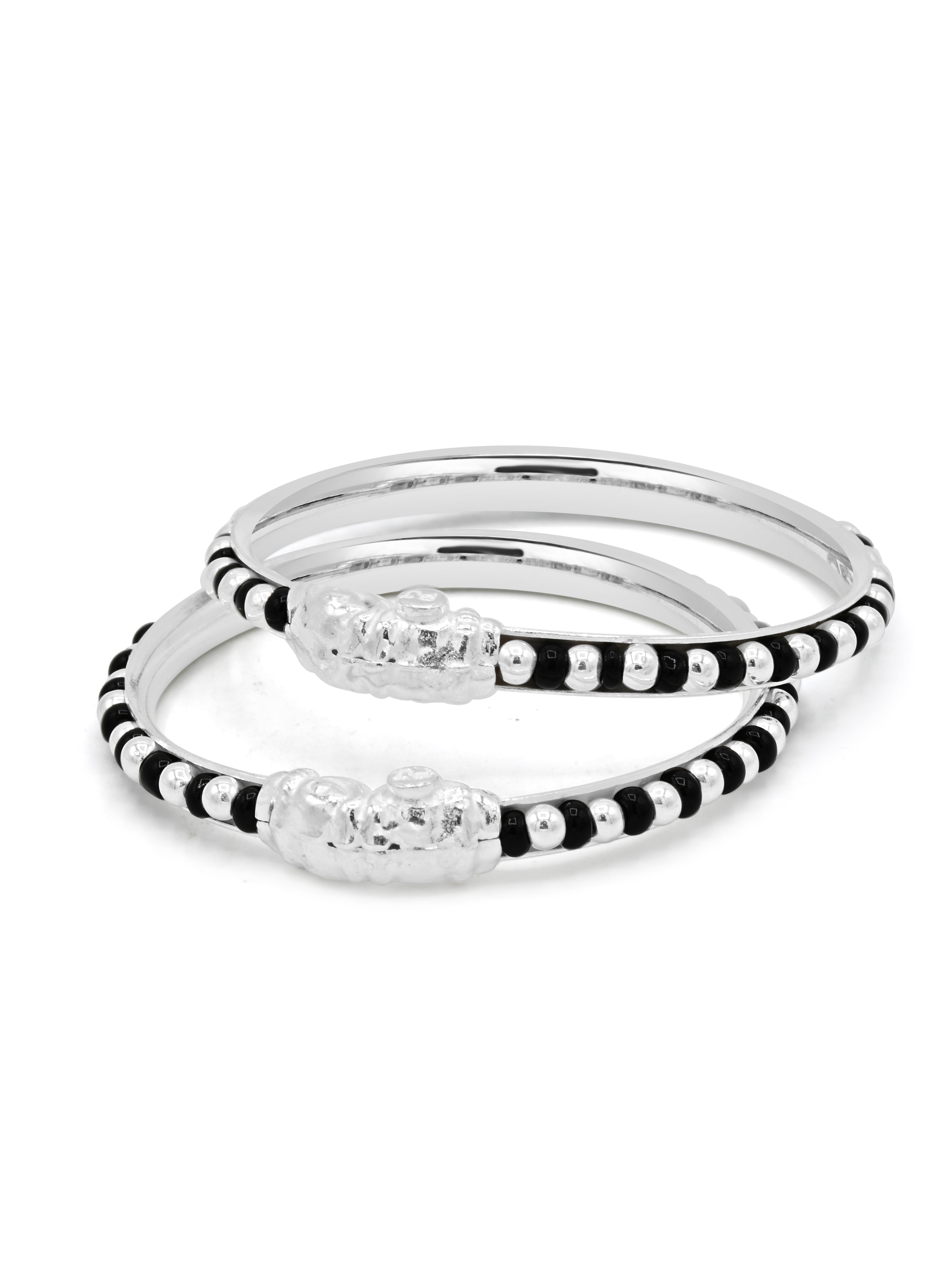 Baby hot sale black bangles