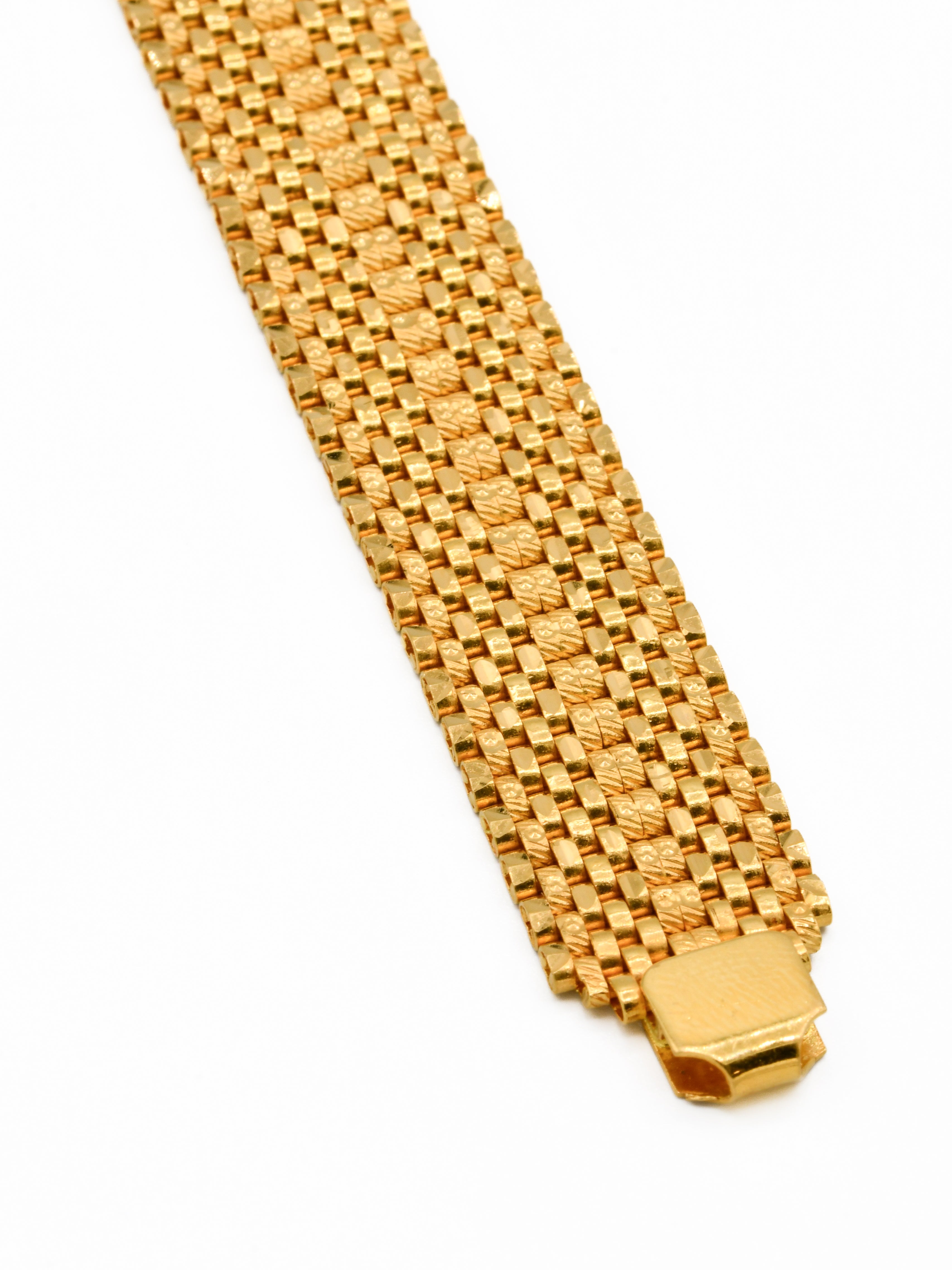 22ct Gold Mens Bracelet