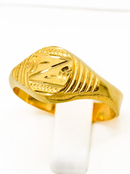 22ct Gold Mens Ring - Roop Darshan