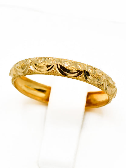 22ct Gold Band Ring - Roop Darshan