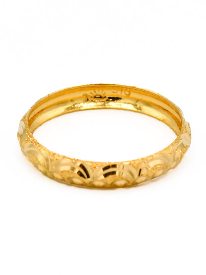 22ct Gold Band Ring - Roop Darshan