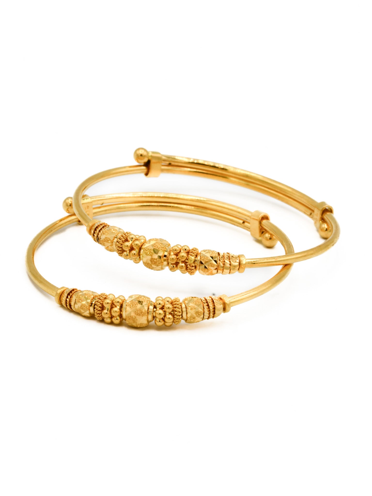 Baby gold bangles on sale 22ct