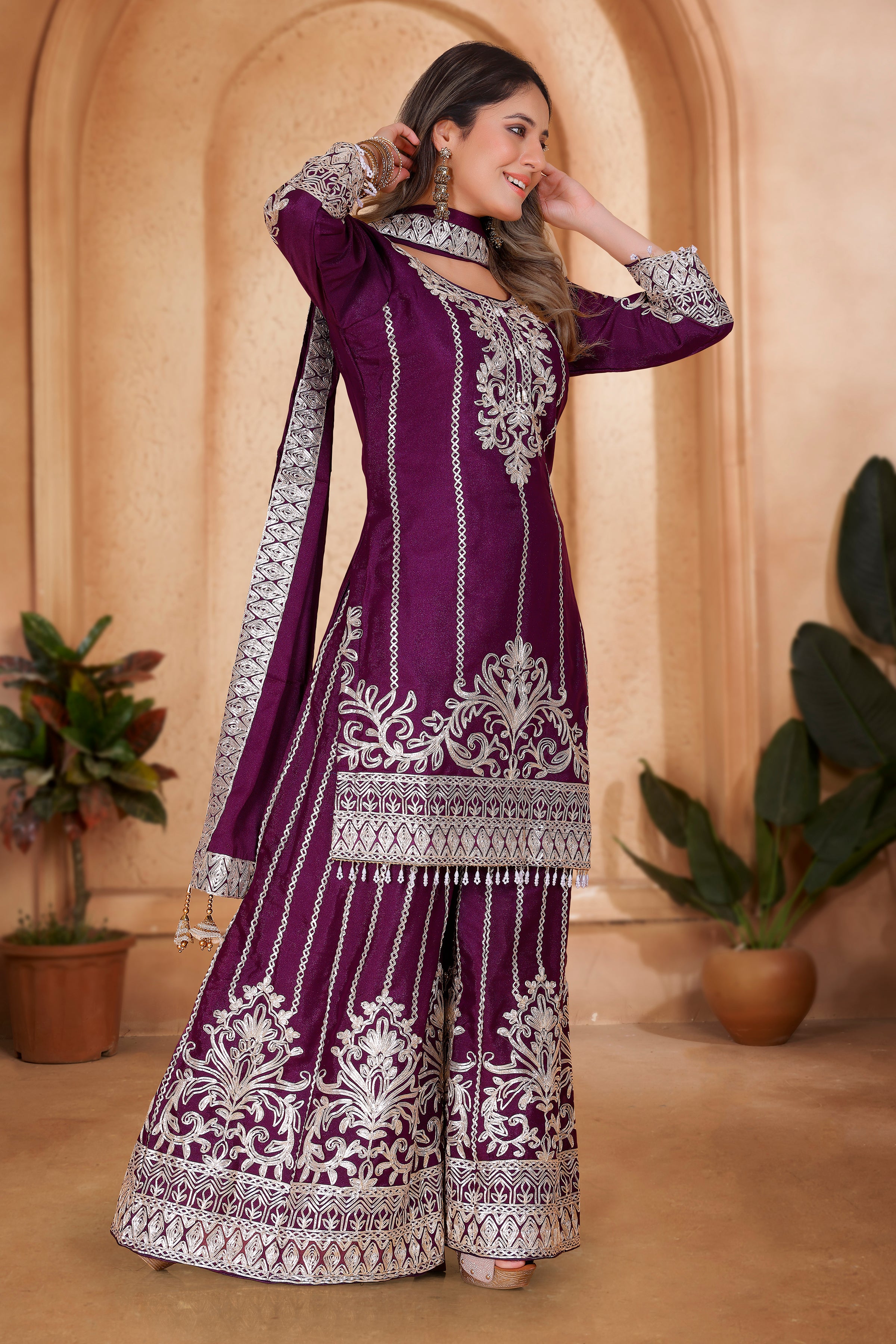 Eshani Palazzo Suit