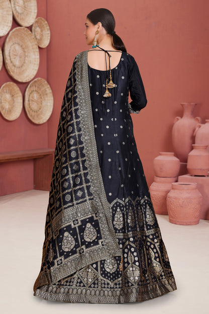 Misha Gown With Dupatta