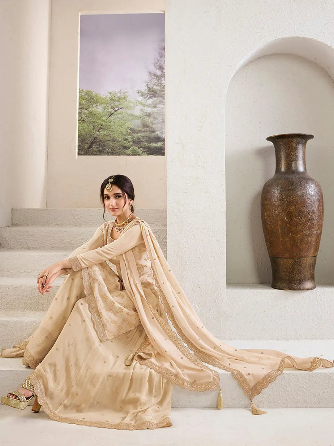 Somya Palazzo Suit