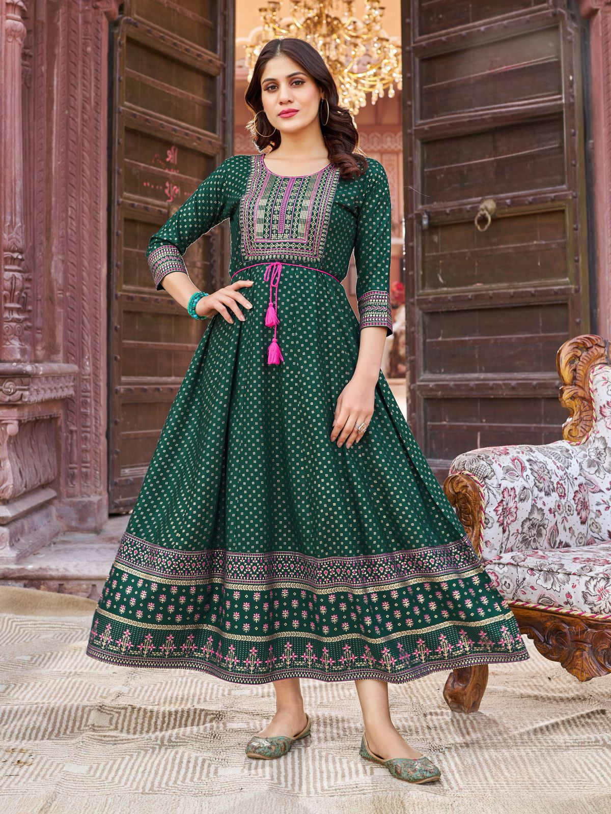 Mahira Flair Kurti - Roop Darshan