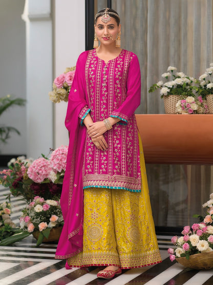 Aiza Long Top Lehenga