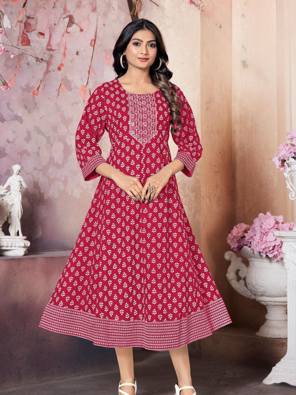 Pihu Flair Kurti - Roop Darshan