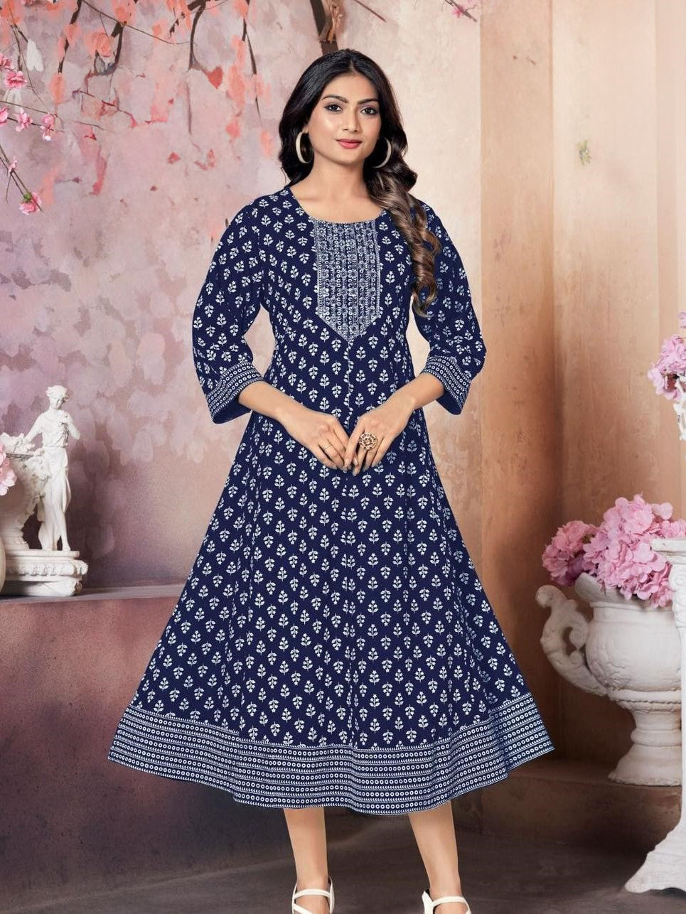 Pihu Flair Kurti - Roop Darshan