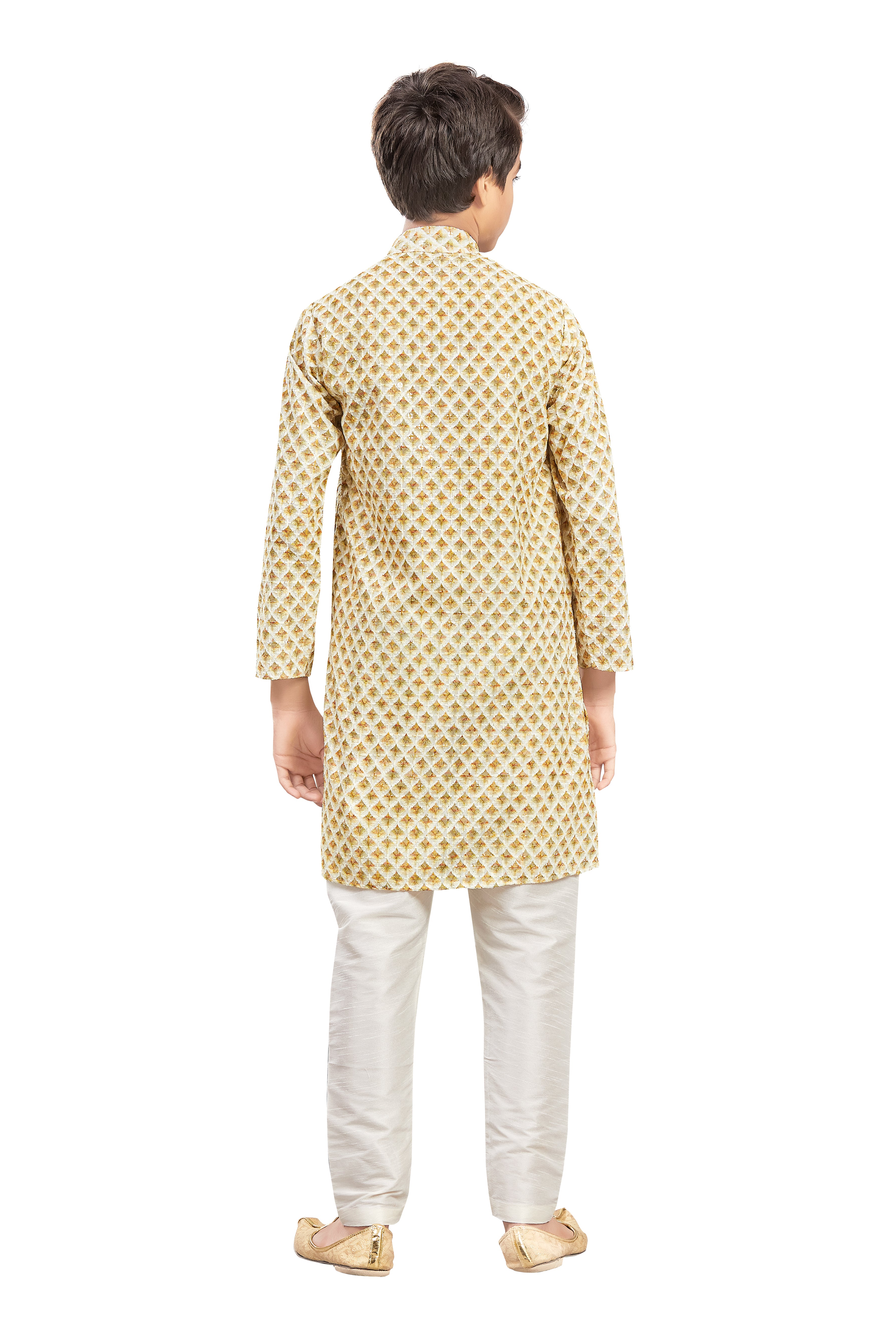 Boys Embroidered Kurta Set