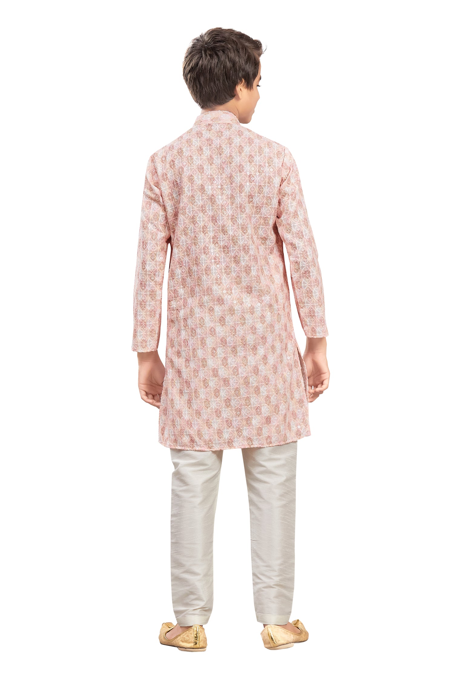 Boys Embroidered Kurta Set