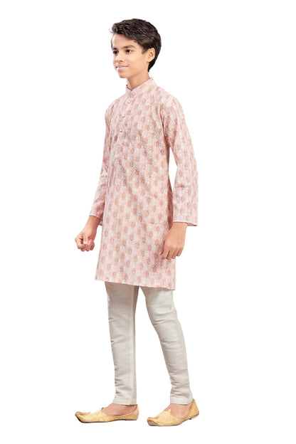 Boys Embroidered Kurta Set