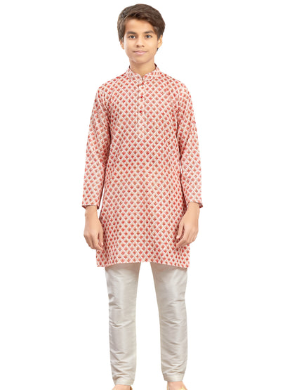 Boys Embroidered Kurta Set