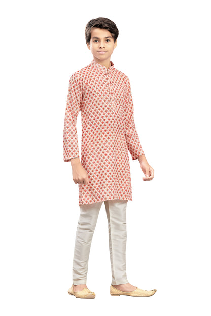 Boys Embroidered Kurta Set