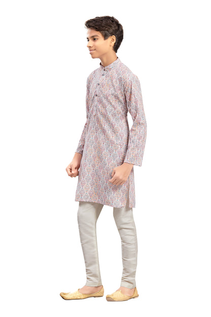 Boys Embroidered Kurta Set