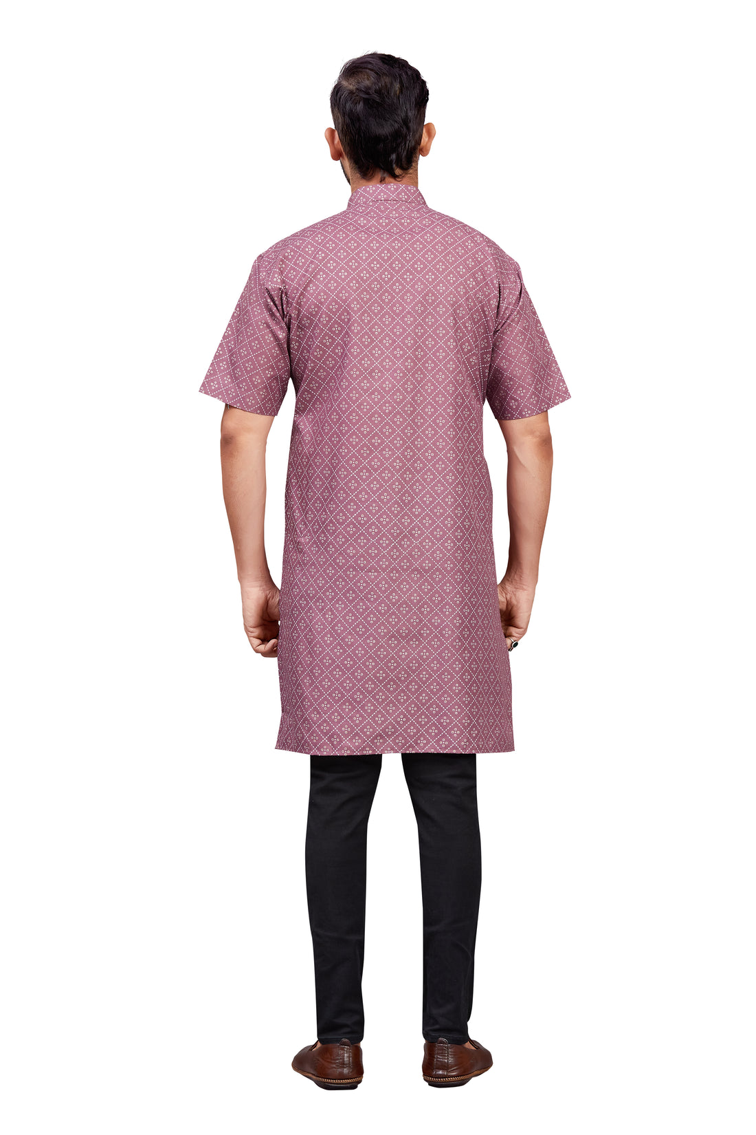 Mens Cotton Printed Kurta