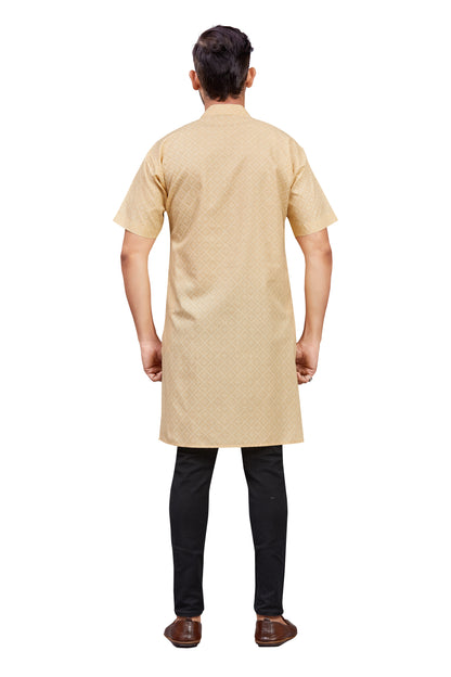 Mens Cotton Printed Kurta